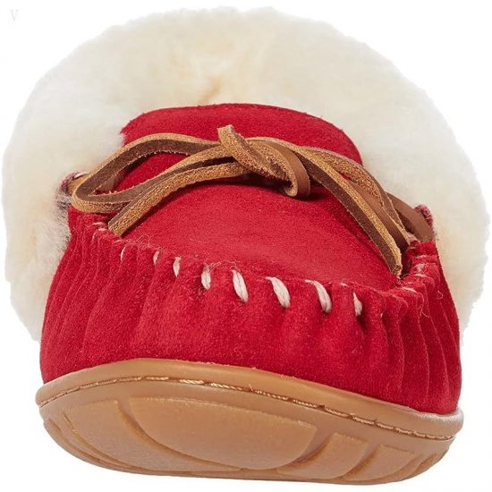 L.L.Bean Wicked Good Moccasins Dark Red ID-Ug5puu3g