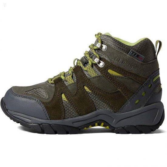 L.L.Bean Trail Model Hiker Water Resistant (Toddler/Little Kid/Big Kid) Dark Loden ID-jjUS5EFj
