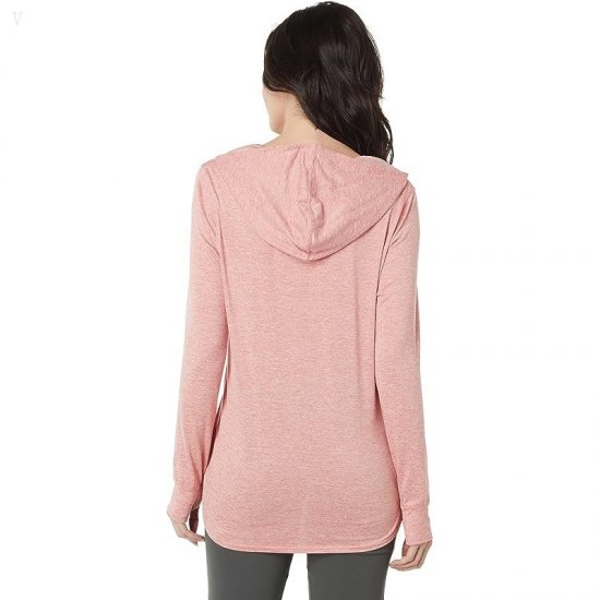 L.L.Bean Insect Shield Pro Knit Hoodie Field Rose Heather ID-aUzmGQBD