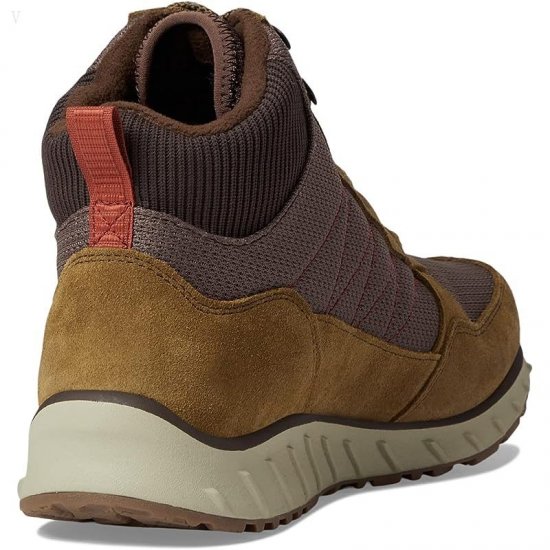L.L.Bean Snow Sneaker 5 Boot Mid Water Resistant Insulated Lace-Up Dark Cocoa/Dark Earth ID-05SeLsB4