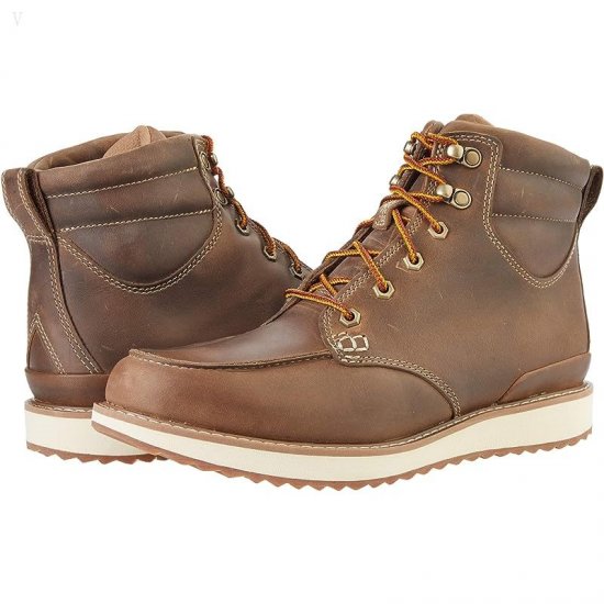 L.L.Bean Stonington Boots Moc Toe Dark Cocoa ID-eSnDWBOQ