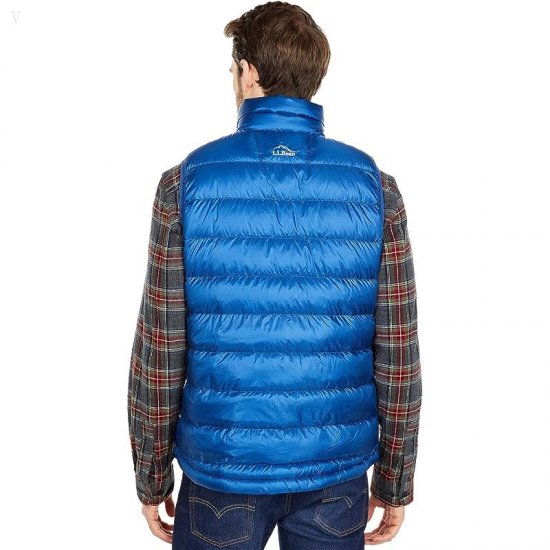 L.L.Bean Ultralight 850 Down Vest Ocean Blue ID-Z1UNylkP