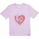L.L.Bean Organic Short Sleeve Tee (Big Kids) Purple Clover Heart ID-aiCXOmxW
