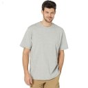 L.L.Bean Carefree Unshrinkable T-Shirt without Pocket Short Sleeve Gray Heather ID-XbKsm8ga