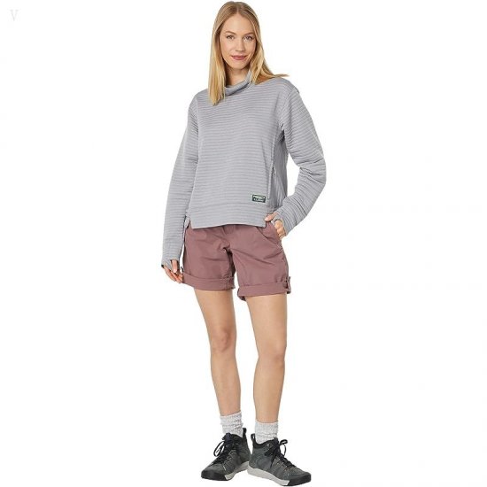 L.L.Bean Ripstop Pull-On Shorts Smoky Mauve ID-Ju6zlpmu