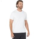L.L.Bean Comfort Stretch Pima Short Sleeve Tee Shirt White ID-5zeeK7nm
