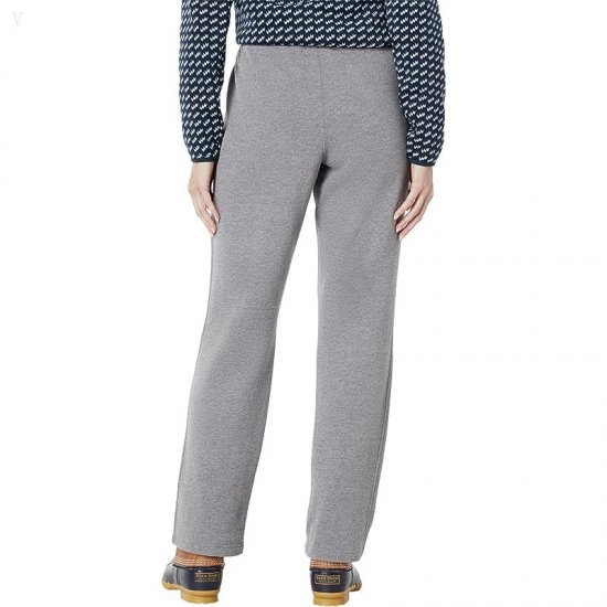 L.L.Bean 1912 Straight Leg Sweatpants Gray Heather ID-ihMGEPgs
