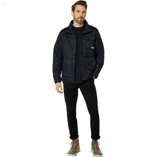 L.L.Bean Katahdin Insulated Shirt Jacket Regular Black/Black ID-6GSNx5fz