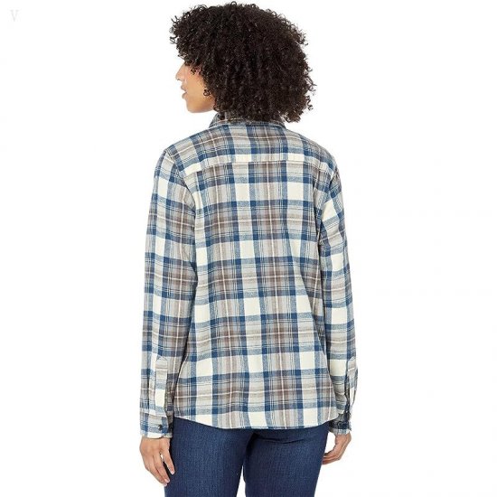 L.L.Bean Scotch Plaid Shirt Indigo Tartan ID-y3h8fsyL