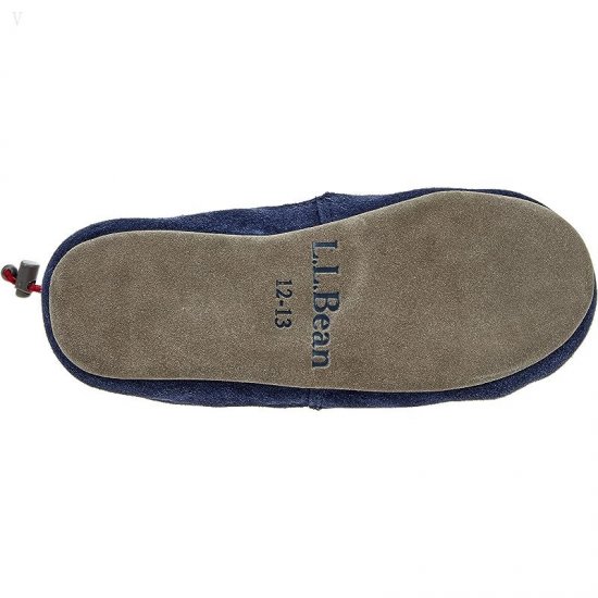 L.L.Bean Sweater Fleece Slipper Motif (Toddler/Little Kid/Big Kid) Deep Garnet Moose ID-KtDdzQ86