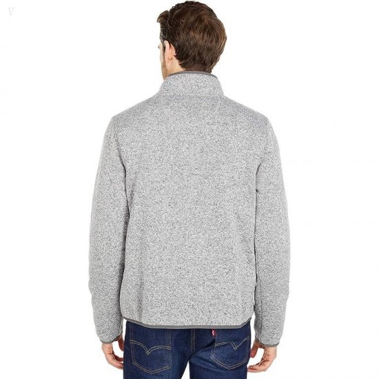 L.L.Bean Sweater Fleece Pullover Grey Heather ID-jX1GVirZ