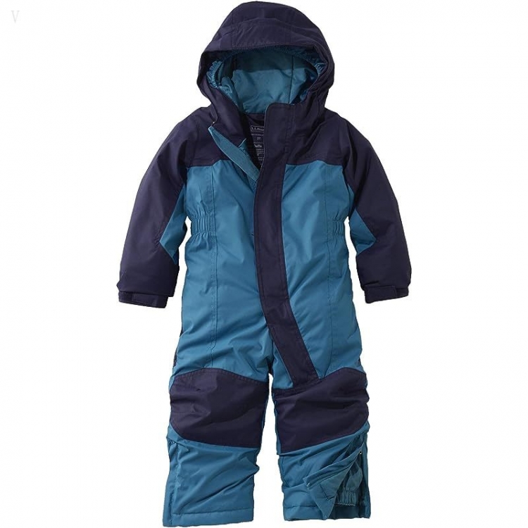 L.L.Bean Cold Buster Snowsuit (Toddler) Deepest Blue/Teal Shadow ID-OZ6dRpnA - Click Image to Close