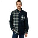 L.L.Bean Scotch Plaid Flannel Traditional Fit Shirt Black Watch Patchwork ID-TeS0sb9K