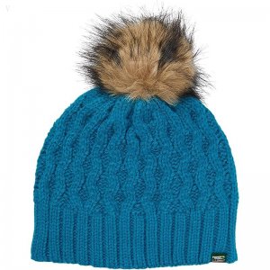 L.L.Bean Kid??s Cozy Cable Pom Hat True Teal ID-cTVpTilk