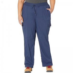 L.L.Bean Plus Size Vista Camp Pants Nautical Navy ID-XCiVwofP