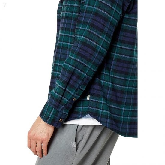 L.L.Bean BeanFlex All Season Flannel Shirt Long Sleeve Traditional Fit MacCallum ID-0BtakcMy