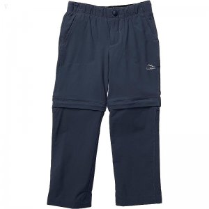 L.L.Bean Cresta Hiking Zip Off Pants (Little Kids) Carbon Navy ID-zapAXxLR