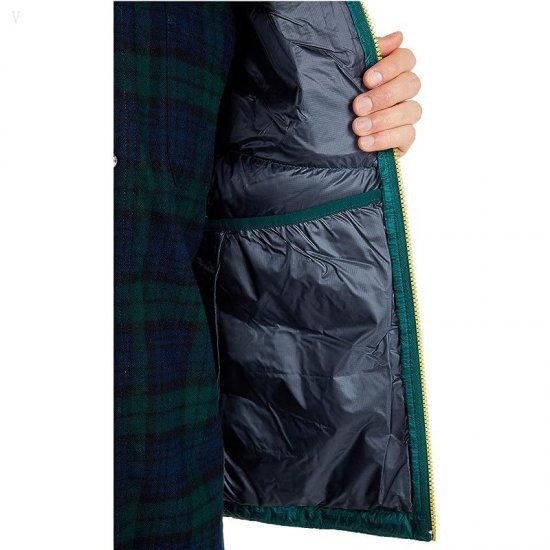 L.L.Bean Ultralight 850 Down Vest Black Forest Green ID-Pli5xaRv