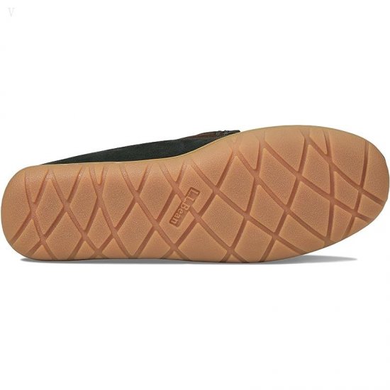L.L.Bean Wicked Good Slipper Venetian Black Spruce/Chocolate ID-LzoQAAyB