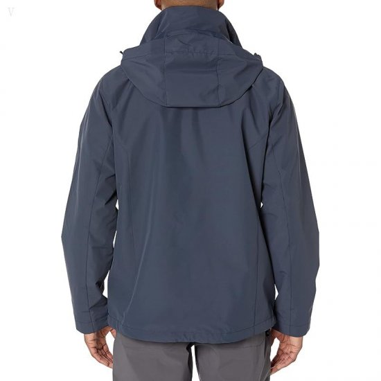 L.L.Bean Bean\'s Sweater Fleece 3-in-1 Jacket Regular Carbon Navy/Ocean Blue ID-xQbJCYu2