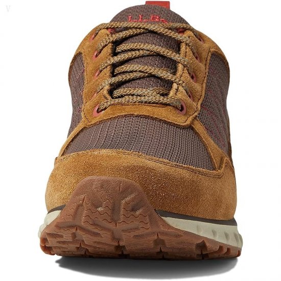 L.L.Bean Snow Sneaker 5 Low Water Resistant Insulated Lace-Up Dark Cocoa/Dark Earth ID-JdlcFilV
