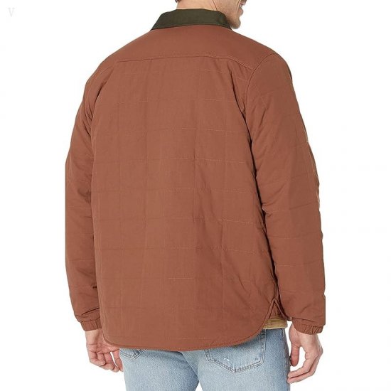 L.L.Bean Insulated Utility Shirt Jacket - Tall Dark Barley ID-U6OiCD6p