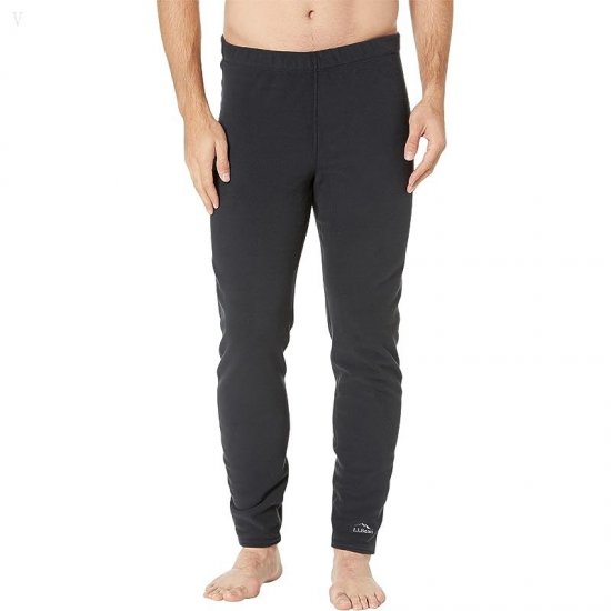 L.L.Bean Fleece Base Layer Pants Black ID-OEcaWAbr