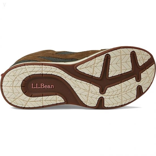 L.L.Bean Bean\'s Comfort Fitness Walker Suede Mesh Peat Moss/Dark Loden ID-7YFeyZWF