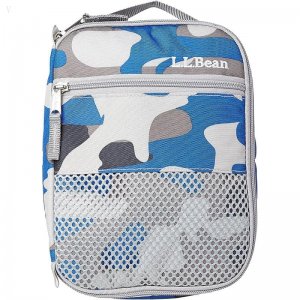 L.L.Bean Lunch Box III Print Ocean Blue Camo ID-QxOXnPUf