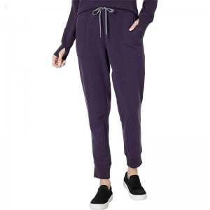 L.L.Bean Bean's Cozy Joggers Darkest Purple Heather ID-XIkfldbK
