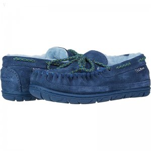 L.L.Bean Wicked Good Moc (Little Kid/Big Kid) Mariner Blue ID-KCvvPz7i