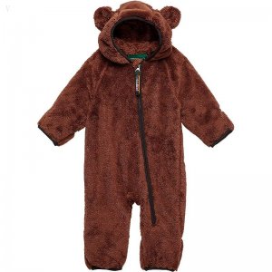 L.L.Bean Hi-Pile Fleece Bunting (Infant) Dark Barley ID-et3URTH5