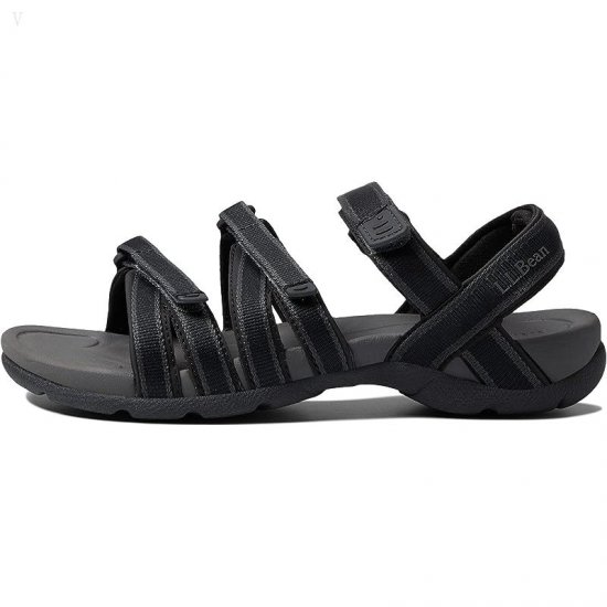 L.L.Bean Boothbay Sandal Webbing Black ID-lmWhpIuy