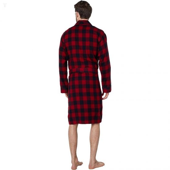 L.L.Bean Scotch Plaid Flannel Robe Regular Rob Roy Tartan ID-39wCEdWW