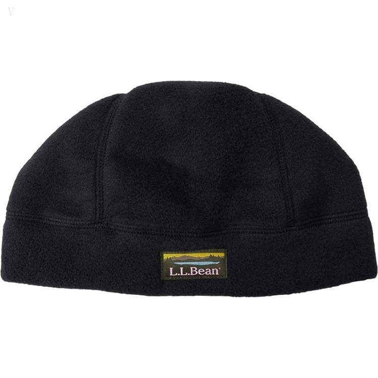 L.L.Bean Mountain Classic Fleece Beanie Black ID-5tleXS9G - Click Image to Close