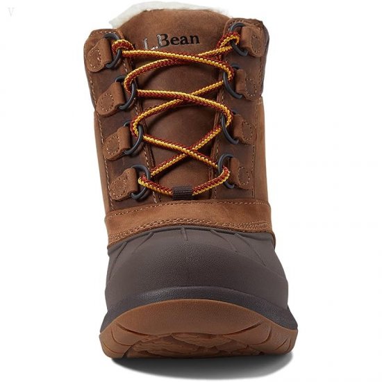 L.L.Bean Storm Chaser Lace Boot 5 Toasted Coconut/Bean Boot Brown ID-GsN8m1WM