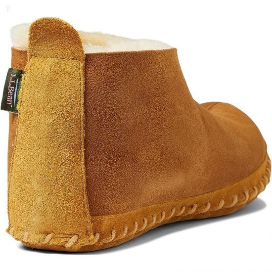L.L.Bean Wicked Good Slipper Brown ID-T5f3DA9r