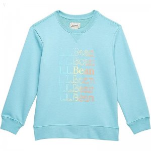 L.L.Bean Athleisure Top (Little Kids) Sea Blue ID-S2jymWeJ