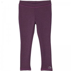 L.L.Bean Mountain Fleece Leggings II (Little Kids) Plum Grape Heather ID-Vc1d1khc