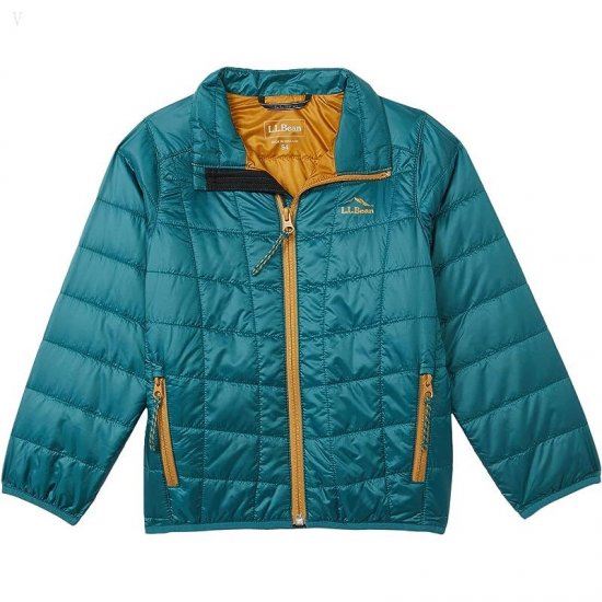 L.L.Bean PrimaLoft Packaway Jacket (Little Kids) Spruce Pine ID-WE9nzy4w
