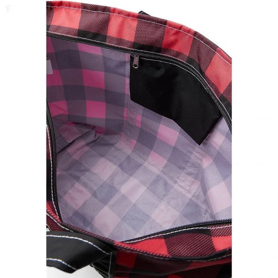 L.L.Bean Everyday Lightweight Tote Plaid Large Red Buffalo Plaid ID-omUJY6Nw