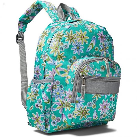L.L.Bean Kids Junior Backpack Print Clear Emerald Lazy Daisy ID-JqqgKVaJ