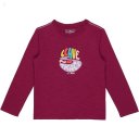 L.L.Bean Graphic Tee Glow in the Dark Long Sleeve (Big Kids) Plum Berry Leave No Trace ID-CFtzl63n