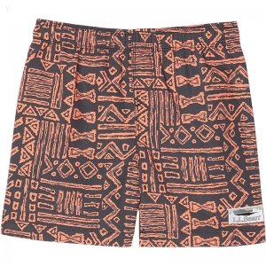 L.L.Bean Stowaway Shorts Print (Little Kids) Ember Geo ID-2mSvPwql