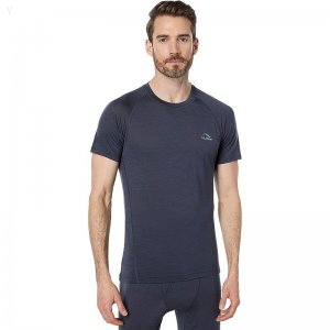 L.L.Bean Cresta Ultralight 150 Short Sleeve Crew Alloy Gray ID-QN3s2Ee9