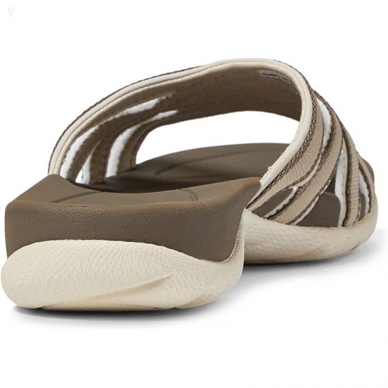 L.L.Bean Boothbay Sandal Slide Dark Cement ID-DoPpIm5A