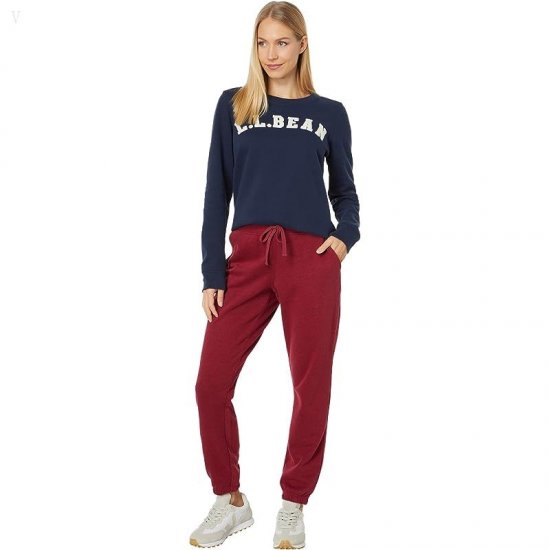 L.L.Bean 1912 Sweatpants Cranberry Heather ID-6qb1UgmJ