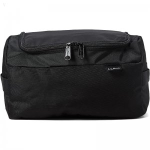 L.L.Bean Personal Organizer Toiletry Kit Black ID-TTPG0mOh