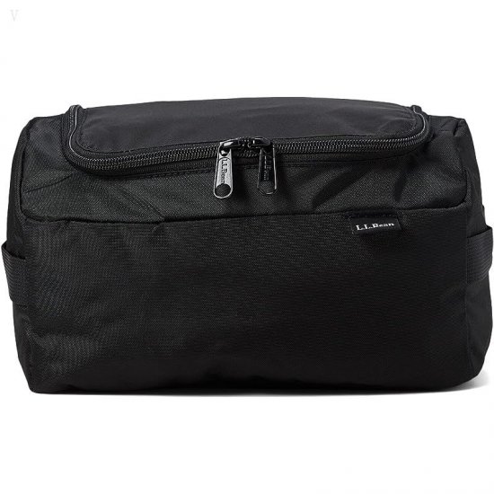 L.L.Bean Personal Organizer Toiletry Kit Black ID-TTPG0mOh