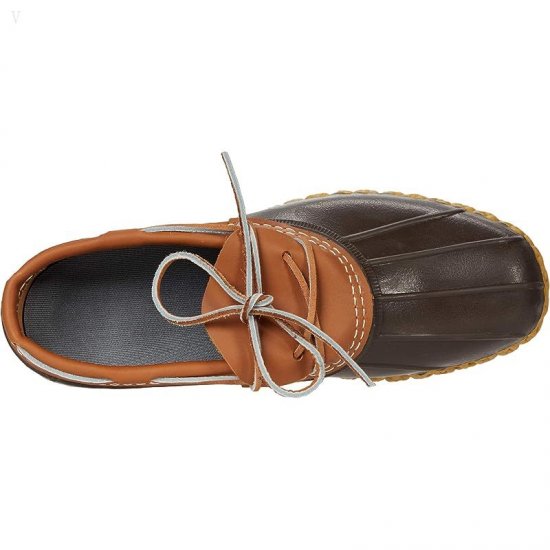 L.L.Bean Bean Boots Rubber Moc Tan/Brown ID-mYQ6df7p